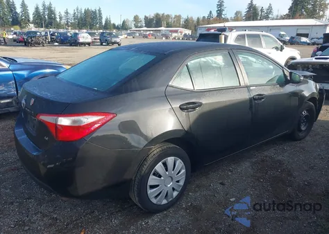 2014 Toyota Corolla Le from USA, damaged, VIN 5YFBURHE3EP047098